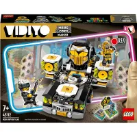LEGO 43112 VIDIYO : Voiture robot hip-hop, boîte à rythmes, créateur de clips musicaux. Jeu musical pour enfants avec application de réalité augmentée