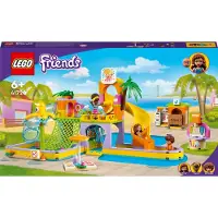 LEGO 41720 Friends Expérience parc aquatique Set de jeu, Heartlake City Piscine avec mini-poupées dont Olivia, Jouets pour enfants à partir de 6 ans