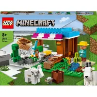 LEGO 21184 Minecraft La boulangerie ensemble modulaire avec figurine de Creeper et de chèvre