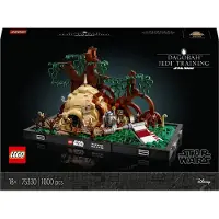LEGO Star Wars 75330 Diorama de l’entraînement Jedi sur Dagobah