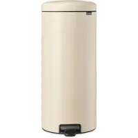 Brabantia NewIcon Poubelle à Pédale 30 Litres Soft Beige