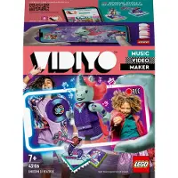 LEGO 43106 VIDIYO Unicorn DJ BeatBox Créateur de Clip Vidéo Musique, Jouet Musical avec Licorne, Appli Set de Réalité Augmentée