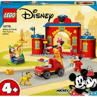 LEGO Caserne de pompiers Disney Mickys et camion de pompiers