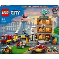 LEGO City 60321 Ensemble de lutte contre les incendies plein d'action et d'inspiration