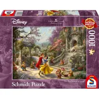 Schmidt Spiele Thomas Kinkade, Disney, Blanche-Neige - Danse avec le Prince