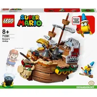 LEGO 71391 Super Mario Le dirigeable de Bowser - Set d'extension avec 3 figurines
