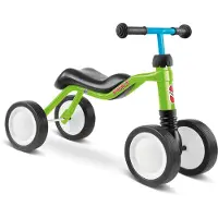 Puky Porteur Wutsch - Vélo enfant - Jaune/Vert - Mixte - Sans freins - Vélo loisir - Acier
