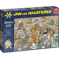 Jumbo Puzzle Jan van Haasteren - Musée, 3000 pièces.