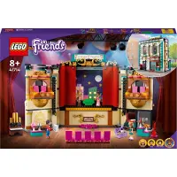 LEGO 41714 Friends Andreas École de théâtre de Heartlake City, avec 4 mini-poupées