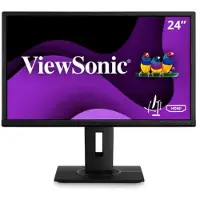 Viewsonic Moniteur VG2440 24 Zoll 16:9 1920 x 1080 FHD SuperClear VGA HDMI DipsplayPort USB