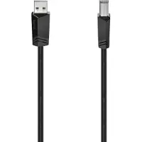 Hama Câble USB USB 2.0 USB-A mâle, USB-B mâle 5.00 m noir 00200604