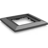 Lechuza Support à roulettes pour Cubico 40, anthracite métallisé