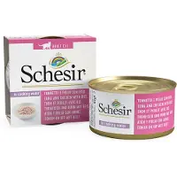 Schesir - Thon, filet de poulet et riz au naturel - 85G