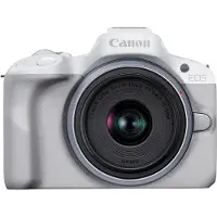 Canon EOS R50 Blanc + RF-S 18-45mm f/4.5-6.3 IS STM
