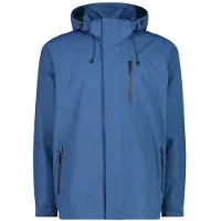 CMP Zip Hood Softshell Jacket Bleu 5XL Homme