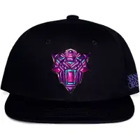 Difuzed Hommes, Casquette, MARVEL - Black Panther - Casquette Snapback Homme, Noir, (Taille unique)
