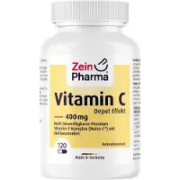 Zein Pharma - Germany GmbH Vitamine C 400 mg effet dépôt gélules 120 pcs