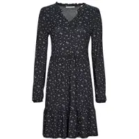 Esprit Robe courte CVE AOP CREPE femmes - Noir - EU M