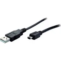 S-Conn Câble USB mini USB-A/USB-B mini 5 broches mâle 1m