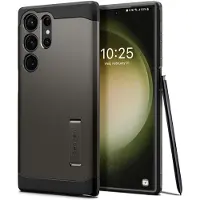 Spigen Coque Tough Armor Samsung Galaxy S23 Ultra - Gunmetal