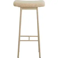 Nordal Tabouret de bar Zala beige