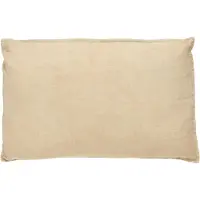 Nordal Coussin Vela lin avec garnissage - sable