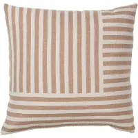 Broste Copenhagen Housses de coussins FRANKIE - Marron - 50x50 cm