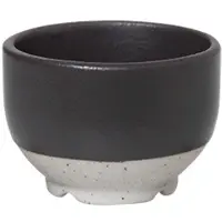 Broste Copenhagen Plats Eli Ø5XH3,5CM noir - lot de 8 pièces