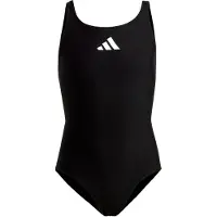 Adidas Maillot de bain de sport 'Solid Small Logo' noir / blanc