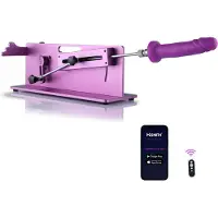 Hismith Premium PRO 5 Premium Sex Machine TableTop KlicLok Smart App Purple