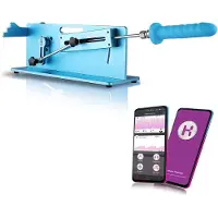 Hismith Premium PRO 5 Premium Sex Machine TableTop KlicLok Smart App Blue