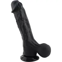Hismith Premium Attachement pour gode XL 31 cm KlicLok Noir