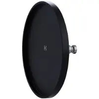 Hismith Premium Adaptateur de ventouse moyenne Premium KlicLok Noir