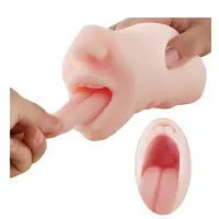 Hismith Premium Pocket Pussy Oral Tongue Teeth Sensation réaliste !