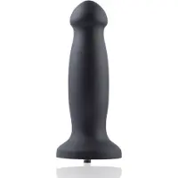 Hismith Premium Dildo Anal Butt Plug KlicLok Small 15-20 CM Black