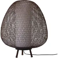Ay Illuminate Lampadaire Twiggy Egg bambou marron ø60cm