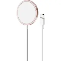 Puro CUSBCMAG1ROSE chargeur d'appareils mobiles Smartphone Rose USB Recharge sans fil Intérieure