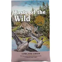 Taste Of The Wild Lowland Creek 6,6 kg Caille et canard cuits au four