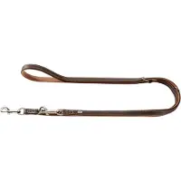 Hunter Laisse réglable Porto, marron foncé/cognac M (M, Chien, Général)