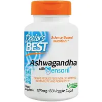 Doctors Best , Ashwagandha avec Sensoril, 125 mg, 60 Capsules Végétariennes