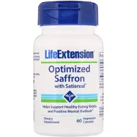 Life Extension , Safran Optimisé, 60 Capsules Végétariennes