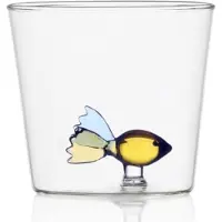 Ichendorf - Verre À Poisson Coloré - Ferme Des Animaux - Design Alessandra Baldereschi