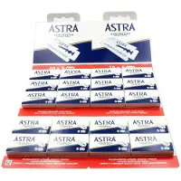 Astra 100 Lames de Rasoir Superior Stainless Double Tranchant