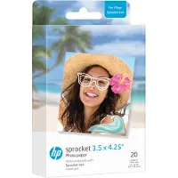 HP Sprocket Zink Photo Paper Clair