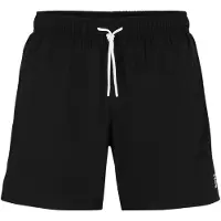 BOSS Shorts de bain 'Iconic' noir / blanc