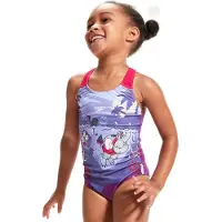 Speedo Maillot De Bain Learn To Swim Printed Racerback