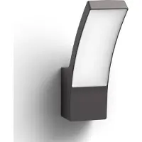 Philips Applique LED d'extérieur 8719514417694 Splay IP44 12 W 1200 lm 4000 K anthracite