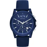 Armani Exchange Chronographe Exchange Bleu Collection Outerbanks - homme