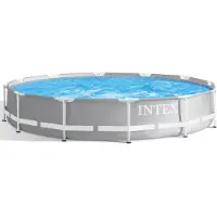 Intex 26712GN - Prism Frame Pool incl. pompe de filtration GS (366x76cm)