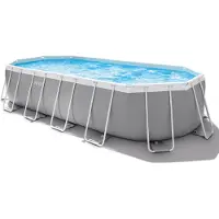 Intex Pool-Set Prism Frame Oval 610x305x122 cm 26798GN